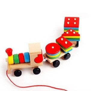 Three-section Tractor Toy Children's Intelligence Puzzle Toys Educational Toys