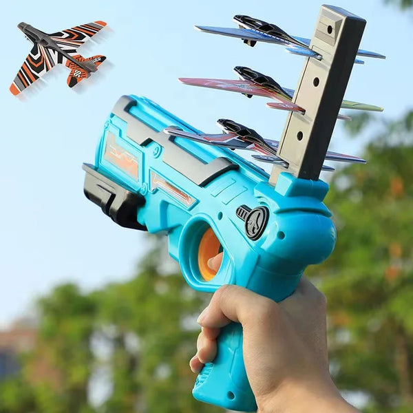 Children's Toys Airplane Launcher Outdoor Flying Toy