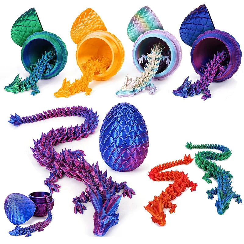 Dragon Egg with Dragon Full Articulated Dragon for Kids