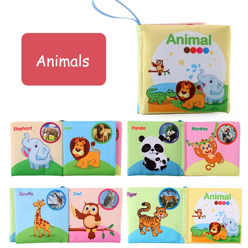 Baby Soft Cloth Book for Educational Toys for Kids