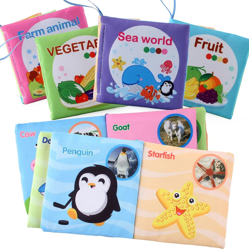 Baby Soft Cloth Book for Educational Toys for Kids