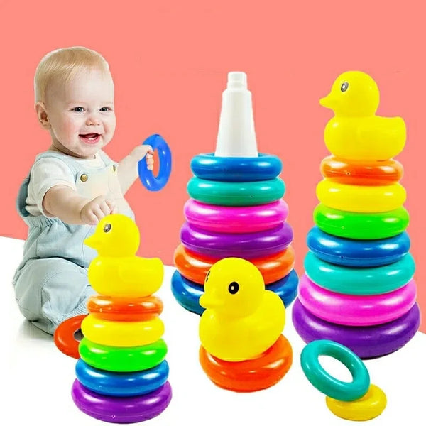 Educational Games For Babies Stacking Track Baby Development Toys Children