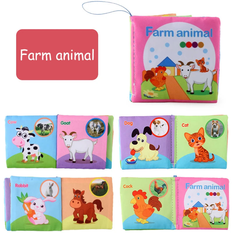 Baby Soft Cloth Book for Educational Toys for Kids