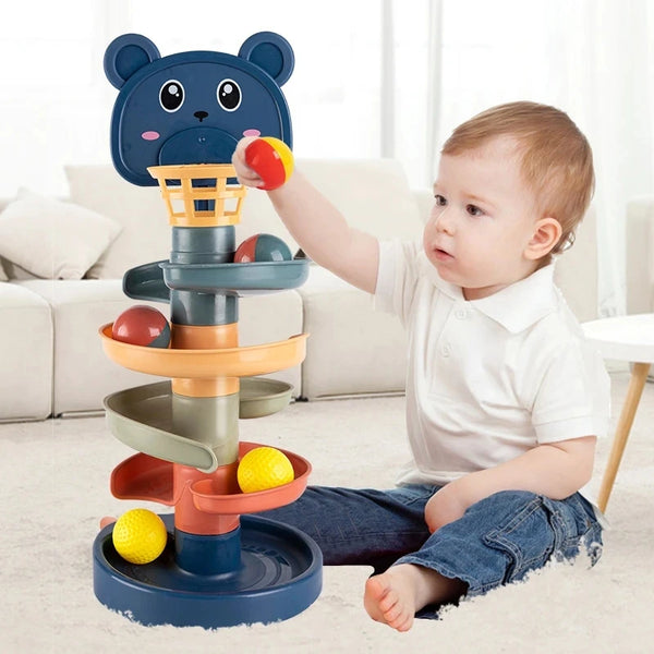 Educational Games For Babies Stacking Track Baby Development Toys Children