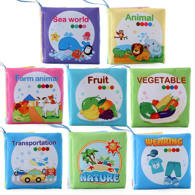 Baby Soft Cloth Book for Educational Toys for Kids