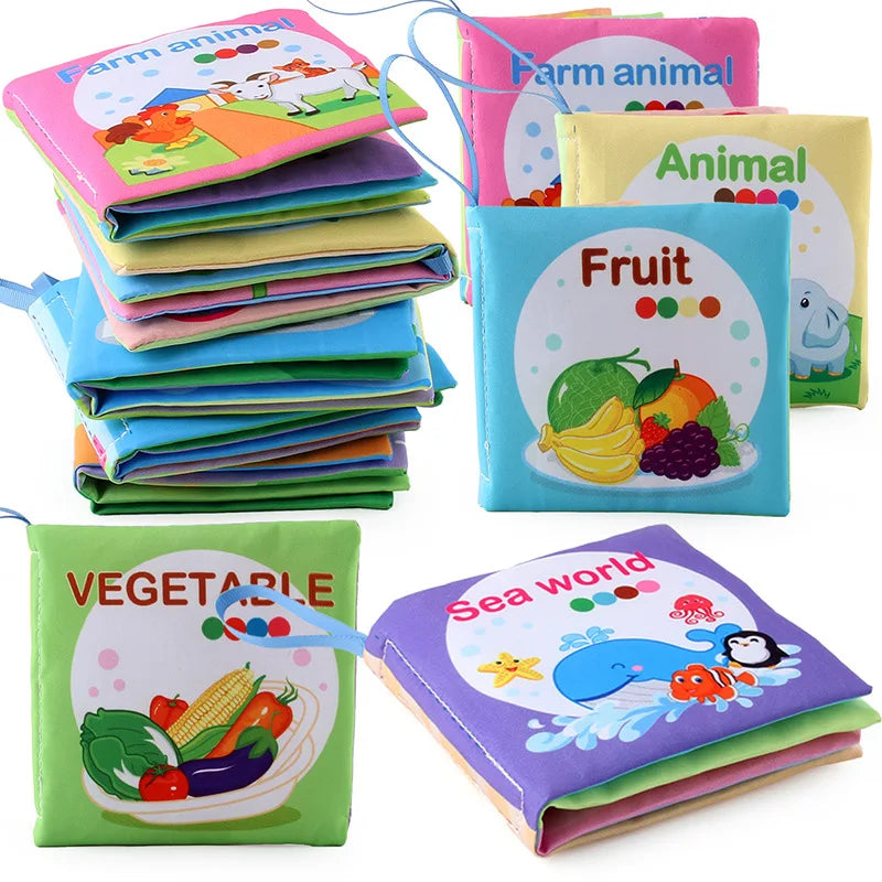 Baby Soft Cloth Book for Educational Toys for Kids