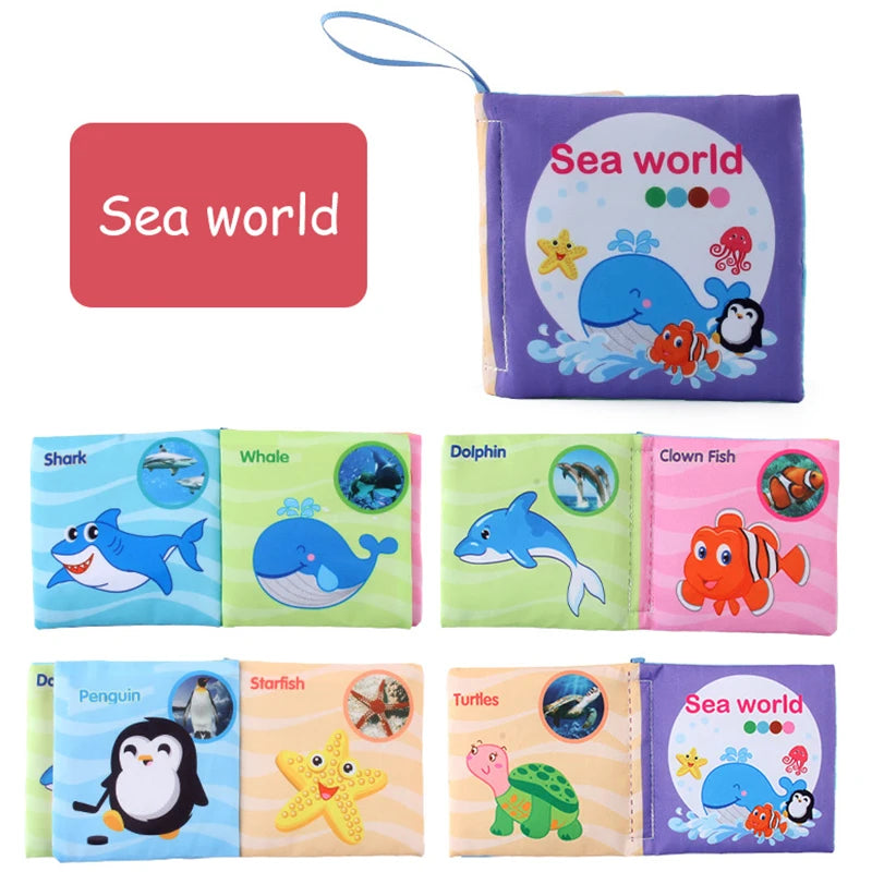 Baby Soft Cloth Book for Educational Toys for Kids