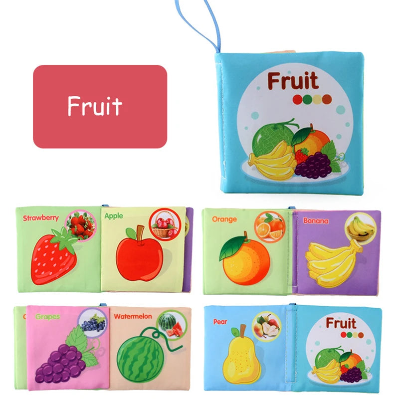 Baby Soft Cloth Book for Educational Toys for Kids