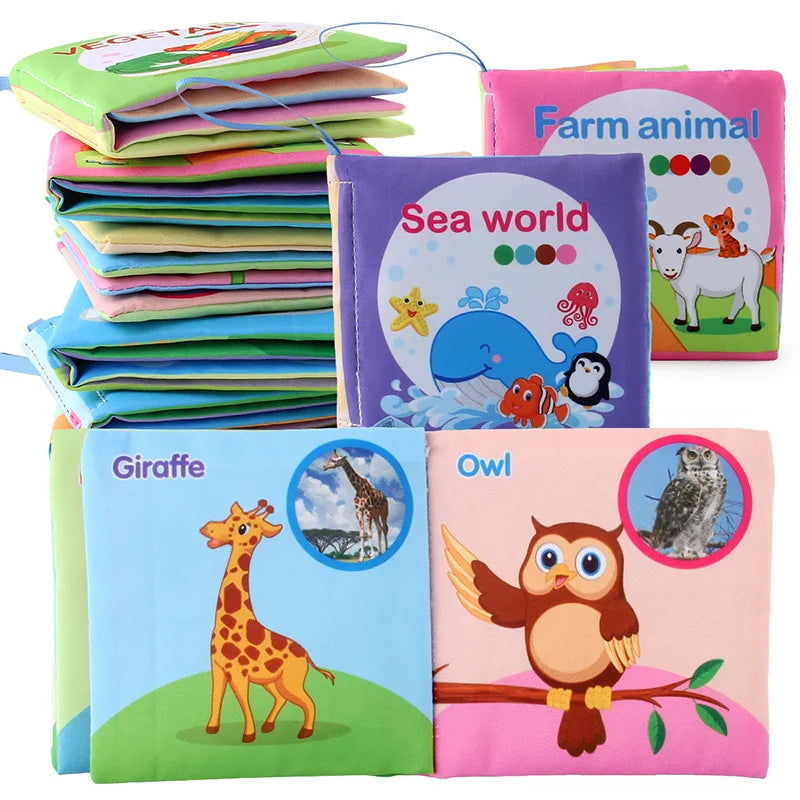 Baby Soft Cloth Book for Educational Toys for Kids